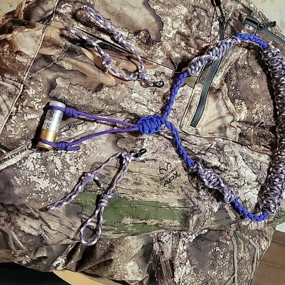 Custom 550 paracord duck call lanyard